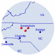 Serving the area surrounding Greensboro, High Point, and Winston-Salem